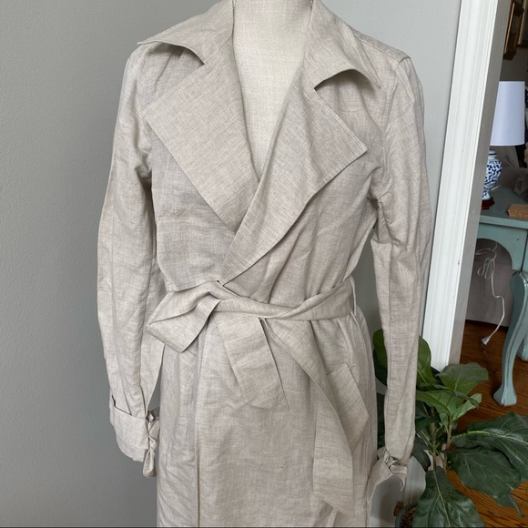 Capulet Cream Trench Coat - Picture 5 of 12